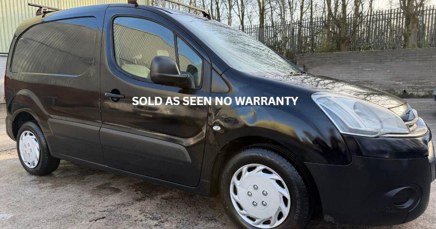 Used 2012 Citroen Berlingo 1.6 HDi 625 Enterprise Panel Van 5dr Diesel Manual L1 (Euro 5) (133 g/km, 7 for sale | Direct Vans Bolton Ltd