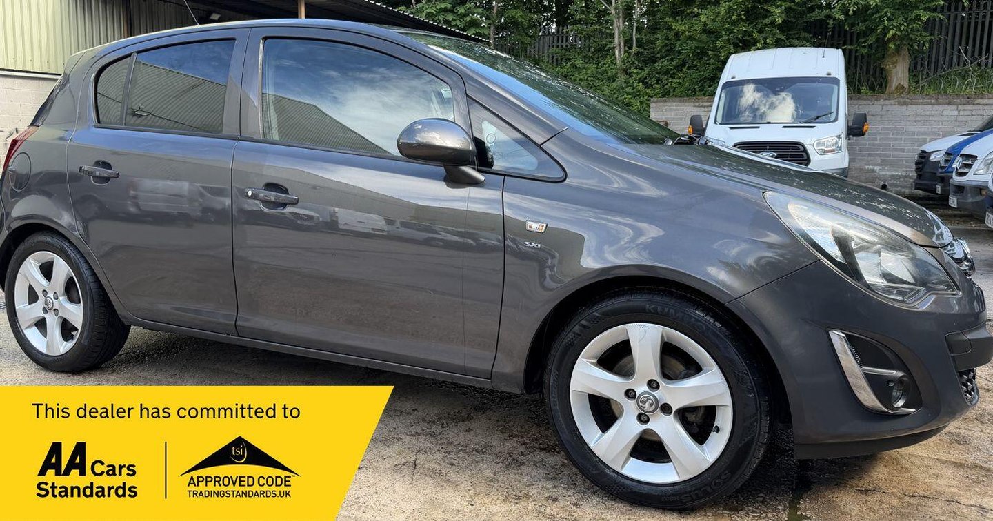 Used 2013 Vauxhall Corsa 1.2 16V SXi Hatchback 5dr Petrol Manual Euro 5 (A/C) (85 ps) for sale | Direct Vans Bolton Ltd