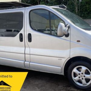 Used 2013 Vauxhall Vivaro 2.0 2900 CDTi Sportive Crew Van 5dr Diesel Manual FWD L3 (195 g/km, 113 bhp for sale | Direct Vans Bolton Ltd