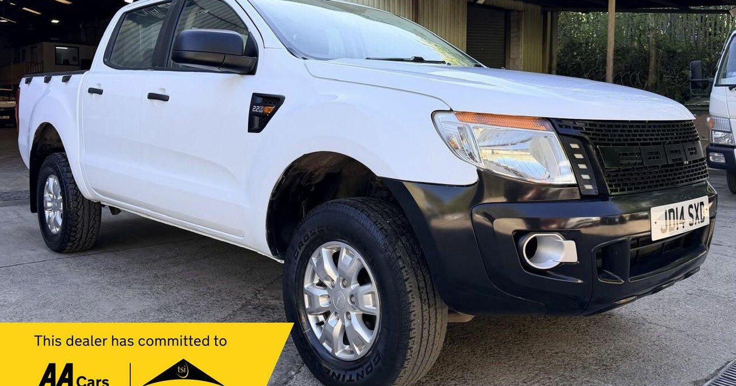 Used 2014 Ford Ranger 2.2 TDCi XL Super Pickup Extended Cab 4dr Diesel Manual 4WD Euro 5 (150 ps) for sale | Direct Vans Bolton Ltd