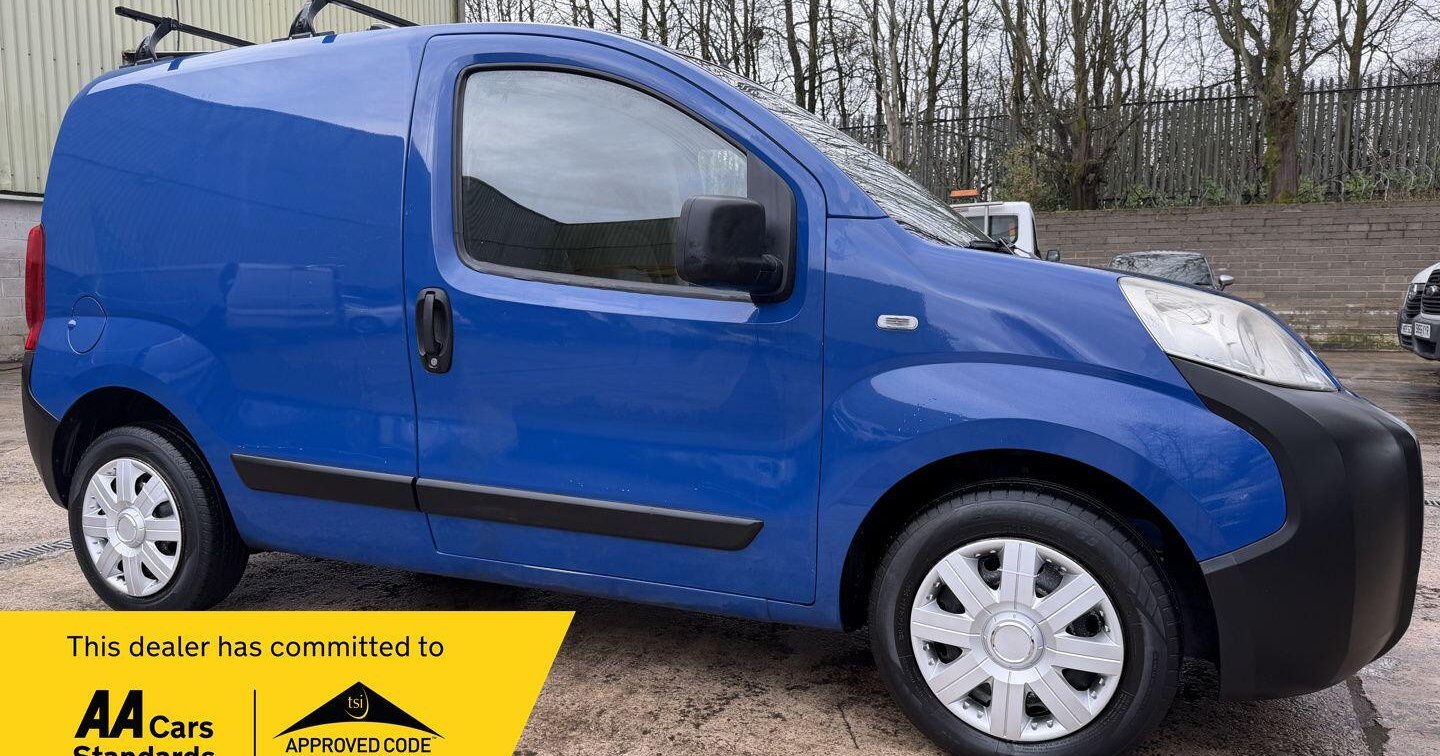 Used 2015 Peugeot Bipper 1.3 HDi S Panel Van 3dr Diesel Manual FWD L1 H1 (119 g/km, 75 bhp) for sale | Direct Vans Bolton Ltd