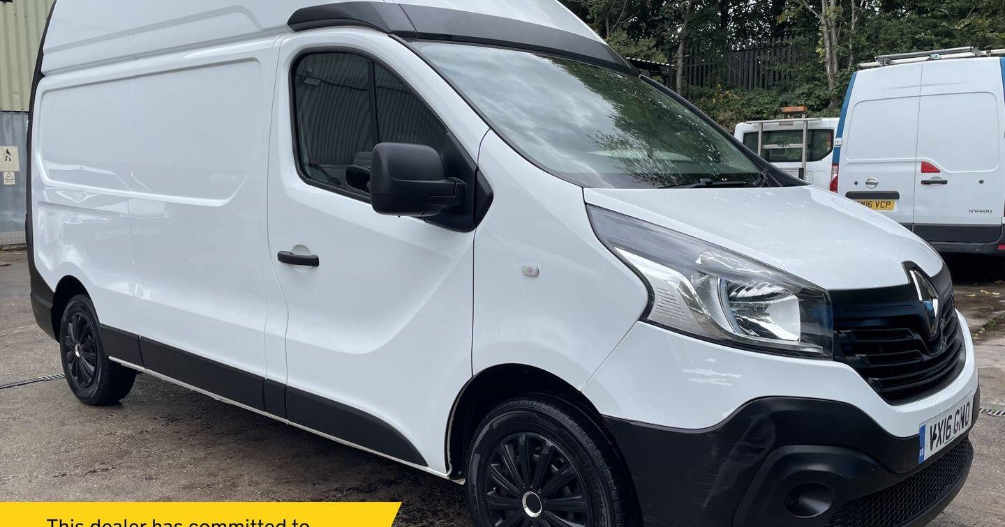 Used 2016 Renault Trafic 1.6 dCi ENERGY 29 Business LWB High Roof Euro 5 (s/s) 5dr for sale | Direct Vans Bolton Ltd