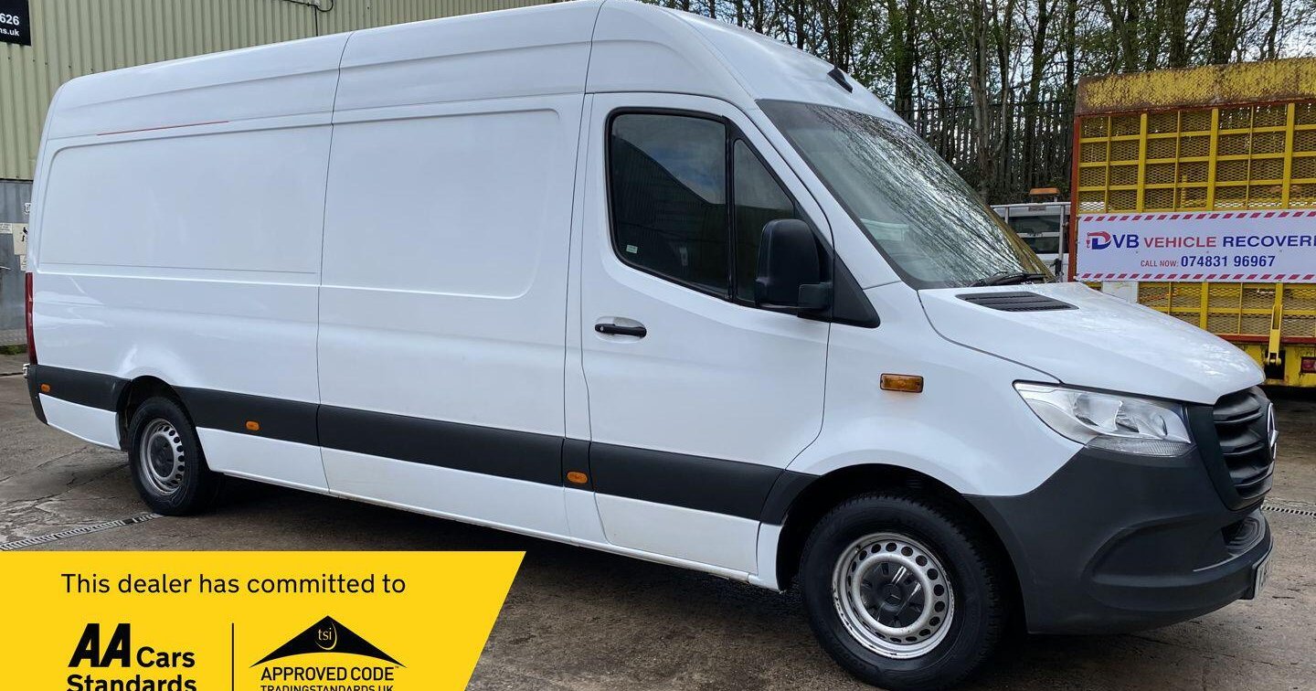 Used 2019 Mercedes-Benz Sprinter 2.1 311 CDI RWD L3 H2 Euro 6 5dr for sale | Direct Vans Bolton Ltd