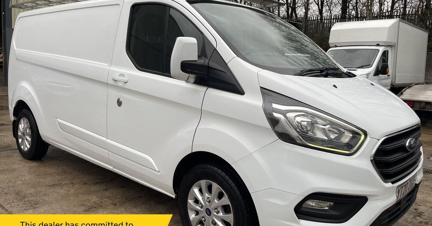 Used 2020 Ford Transit Custom 2.0 300 EcoBlue Limited Panel Van 5dr Diesel Manual L2 H1 Euro 6 (s/s) (130 for sale | Direct Vans Bolton Ltd