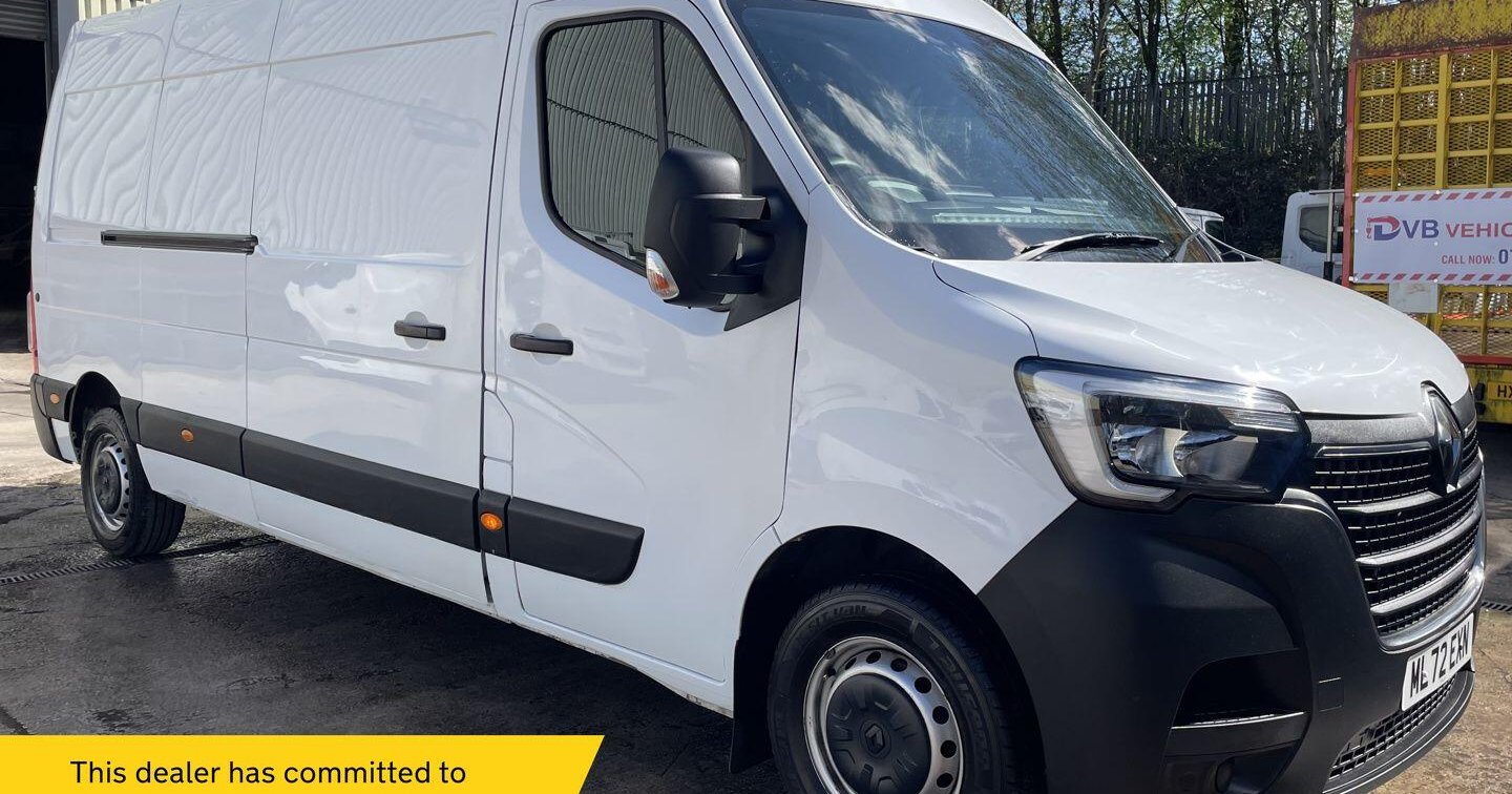 Used 2022 Renault Master 2.3 dCi 35 Business Panel Van 4dr Diesel Manual FWD LWB Medium Roof Euro 6 for sale | Direct Vans Bolton Ltd